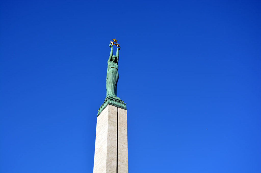 Das Monument der Freiheit in Riga
