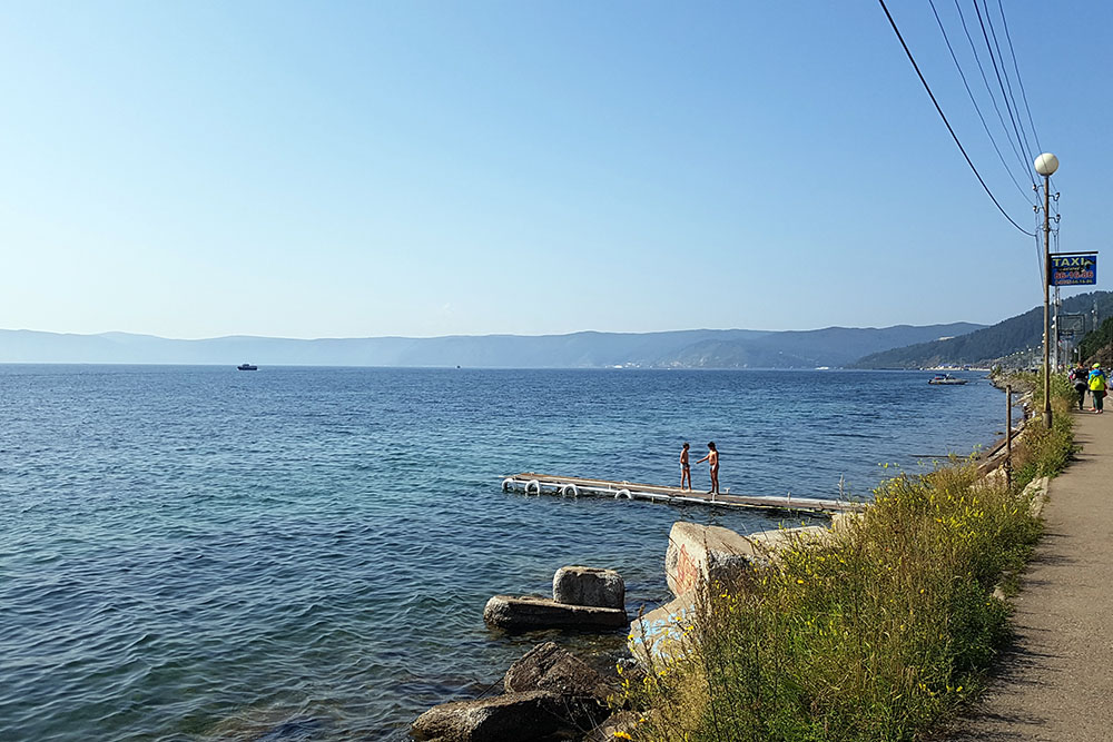 Badewetter am Baikalsee (Ich war nicht drin)